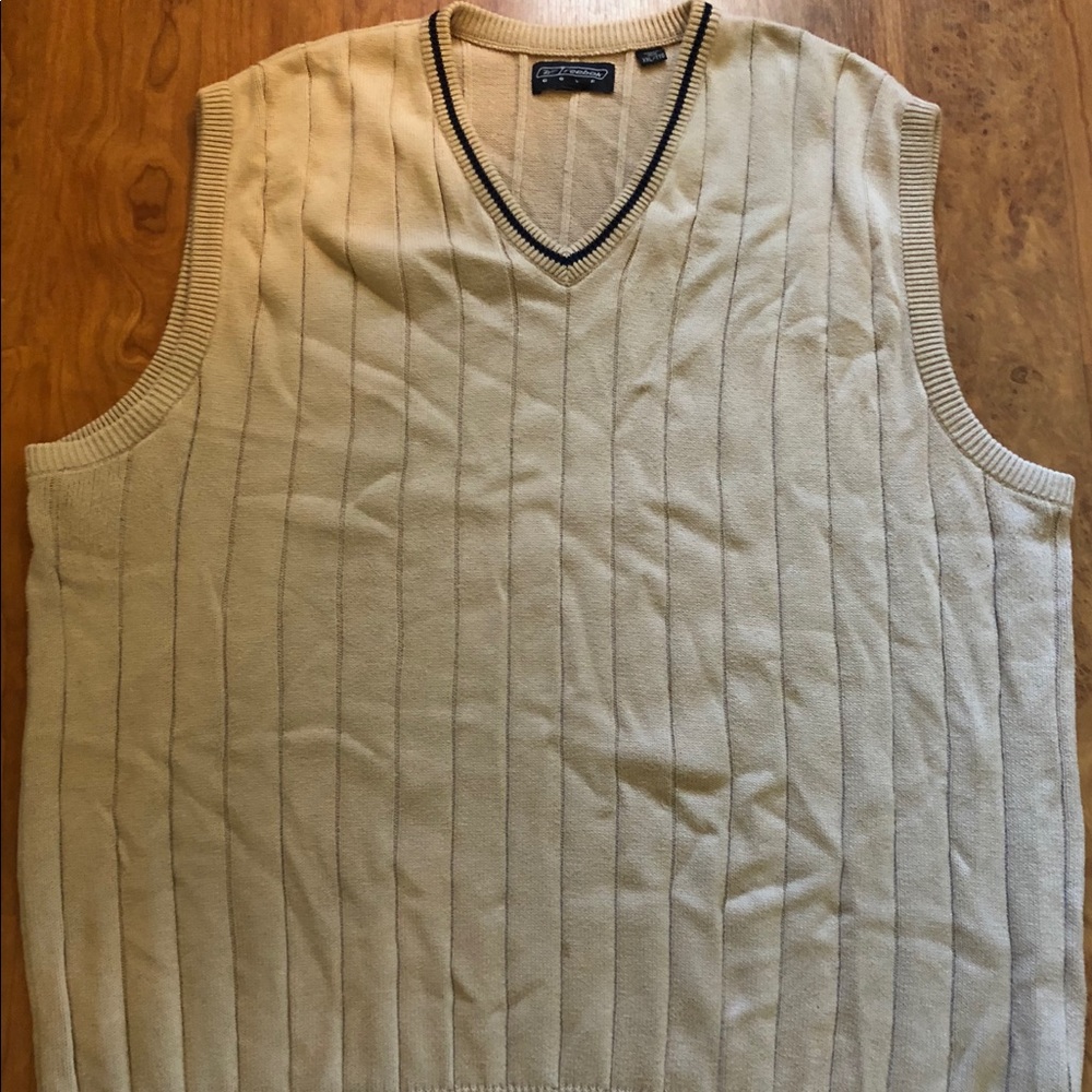 Vintage Reebok Golf Mens Sweater Vest Size XXL